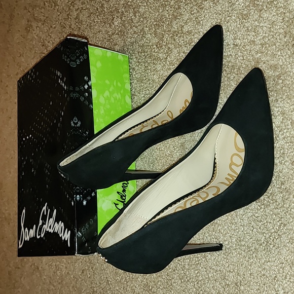 Sam Edelman Danna Suede Heels - Picture 2 of 13